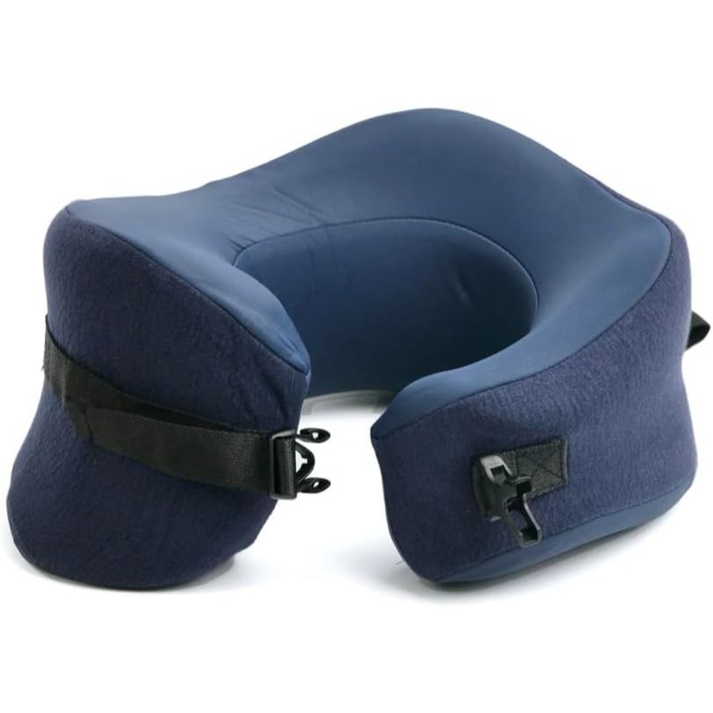 C Cushion Lab Travel Pillow for Neck Chin Support Airplane Car Large‎